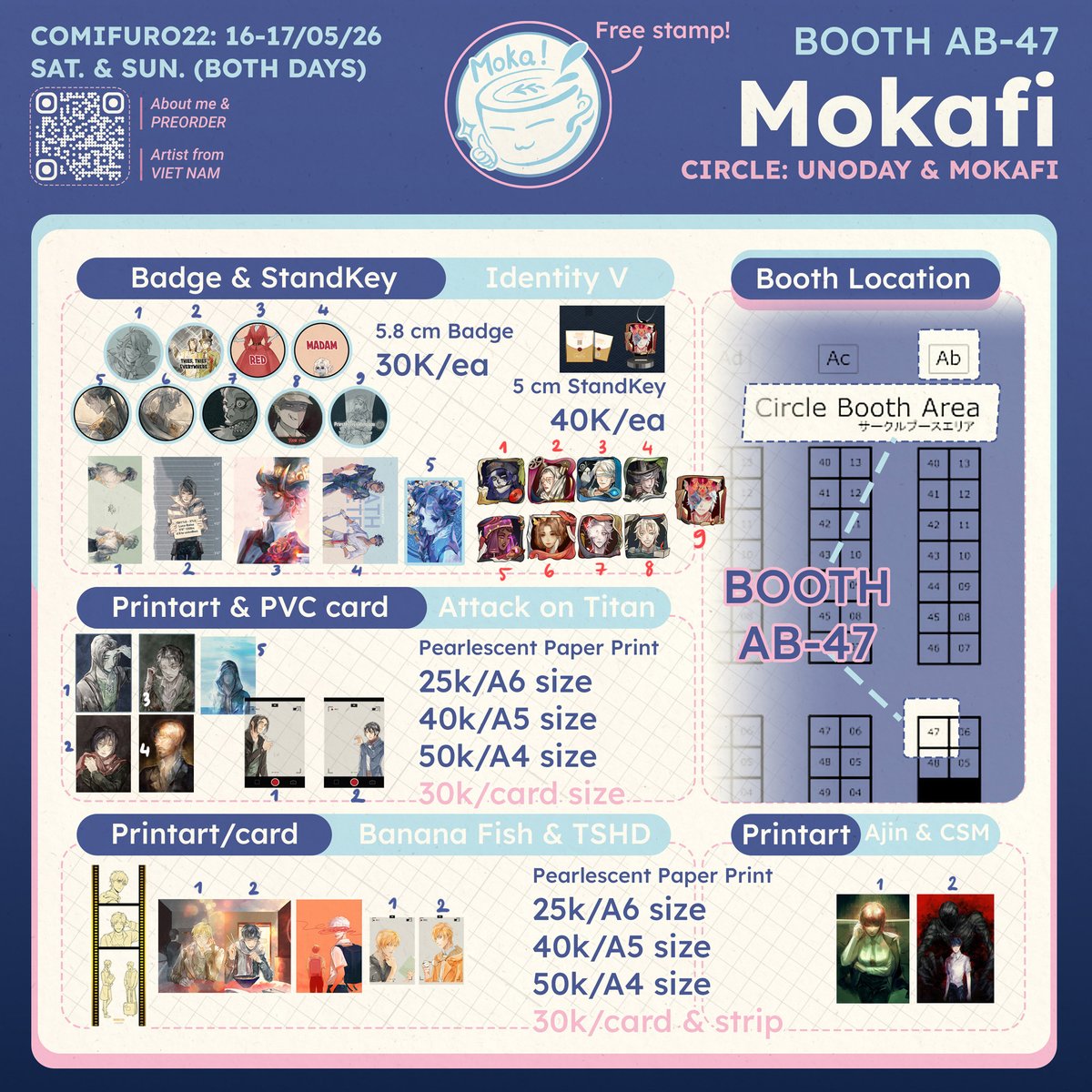 Moka | AB47 - Comifuro22 ๐ฎ๐ฉ tweet media