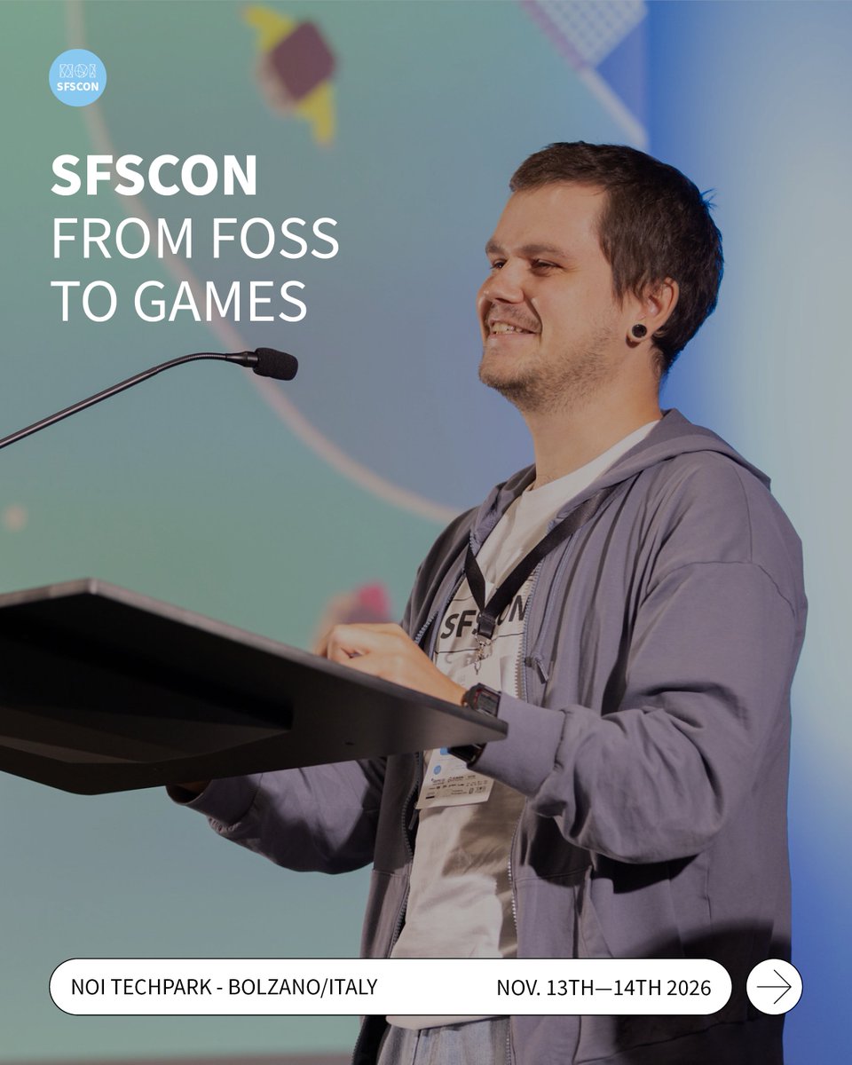 SFSCON tweet media