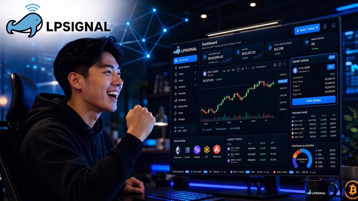 LPSignal's tweet photo. 🌐 Multi-chain DeFi, one terminal.

Ethereum, Solana, Polygon, BSC, Avalanche + many more chains.

Real-time on-chain signals, best price routing, advanced charting, smart alerts &amp; portfolio tracker.

Non-custodial • Zero KYC • Full control.

Connect wallet &amp; trade! https://t.co/svy07NIFJo