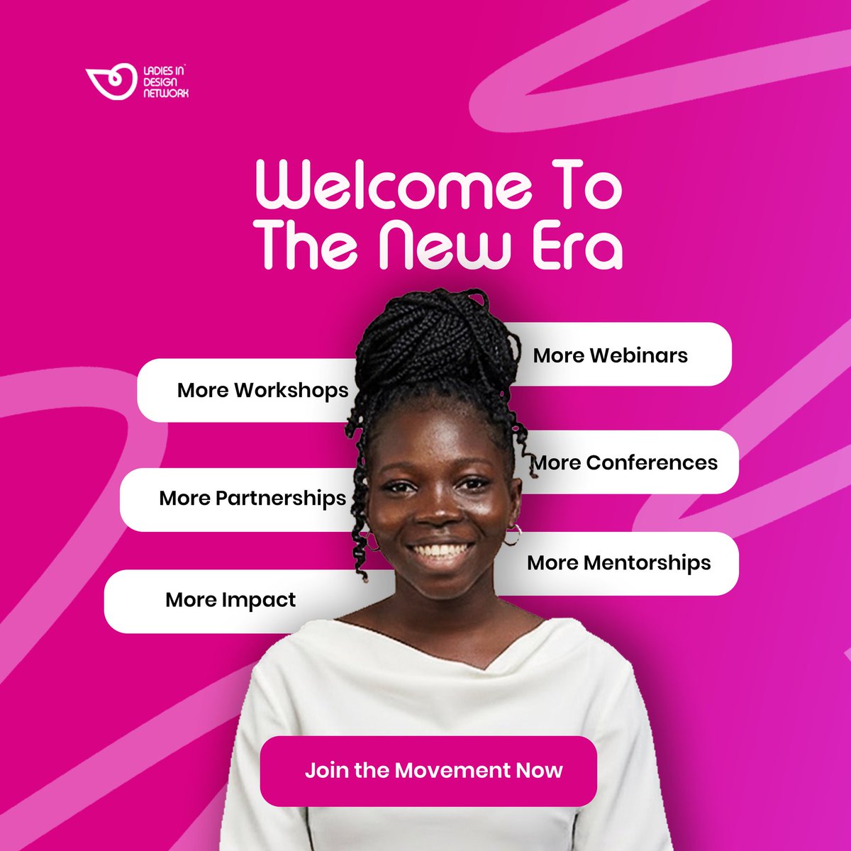 Lidn__'s tweet photo. 🔥 BIG UPDATE! 💖 

We're shaking things up at Ladies in Design Network! 🚀 

New brand, same mission: empowering women in design 

Why? YOU inspired it ! Join the squad and let's keep leveling up! 

#LadiesInDesignNetwork #Rebrand #DesignCommunity #LIDN https://t.co/yJTL2chf09