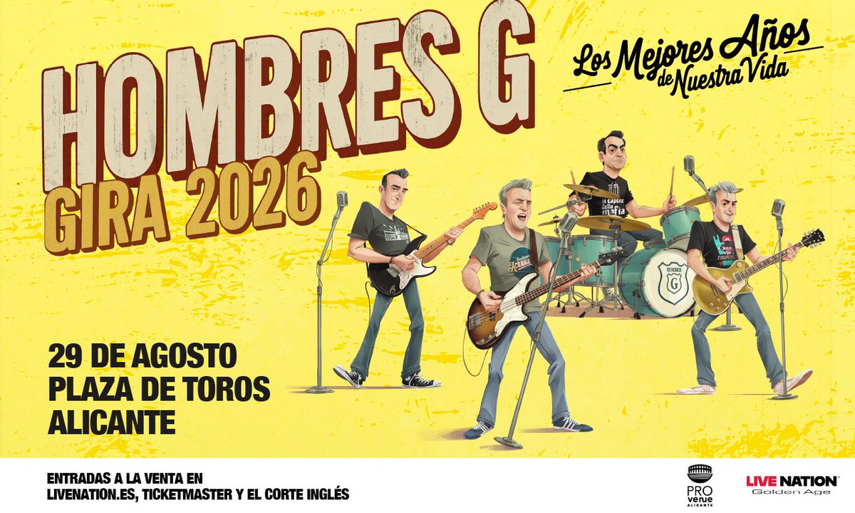 Hombres G Oficial tweet media