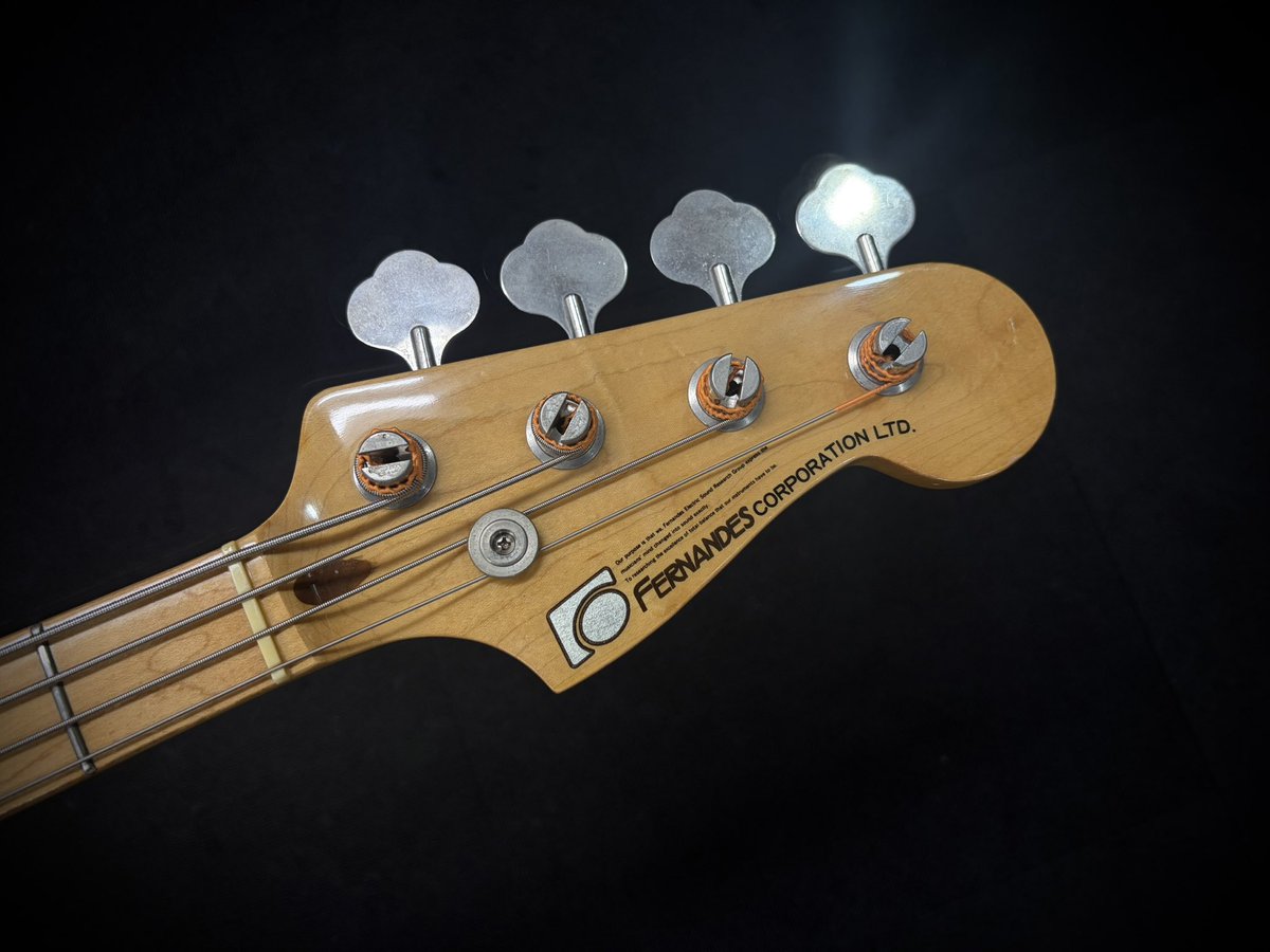used】 Fernandes FPB-60 YS 石ロゴのフェルナンデスPB🔥 このロゴ