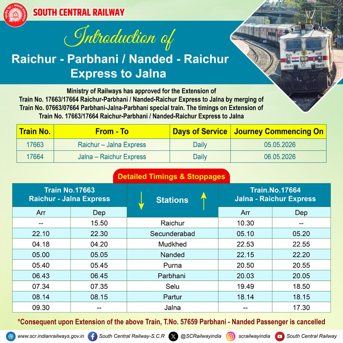 DRM Secunderabad tweet media
