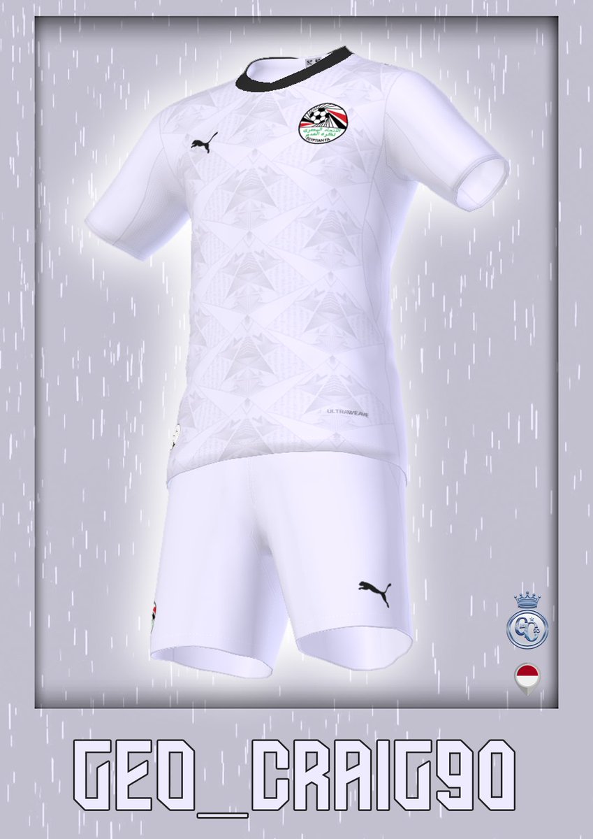 GeoCraig90's tweet image. Egypt Home &amp;amp; Away-Kit 2026

#PES2017 #PES2021 #kits #geocraig90 #geo_craig90 #kitpacks #worldcup #efootball