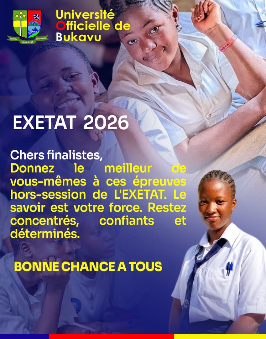 UOB-Université Officielle de Bukavu tweet media