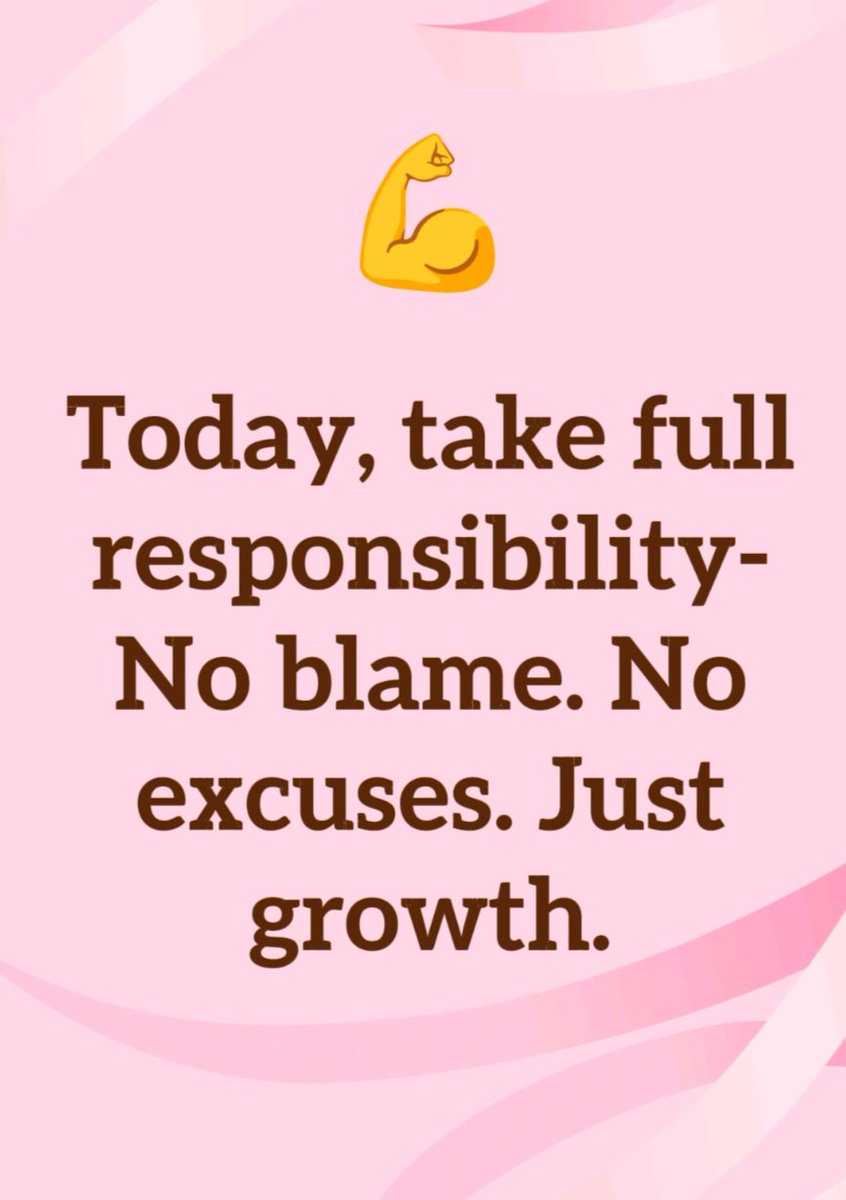 CitiesTraveller's tweet image. Today, take full responsibility-
No blame. No excuses. Just growth. 
#Accountability #GrowthSeason #RealTalk