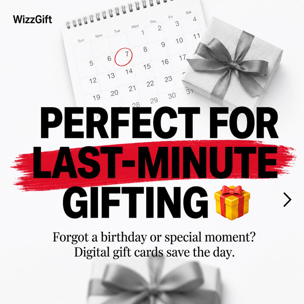 wizzgift's tweet image. No waiting. No shipping. Just instant gifting. ⚡

Deliver moments that matter—anytime, anywhere. 📱✨

#InstantDelivery #DigitalGifting #Ecommerce #CustomerExperience #WizzGift