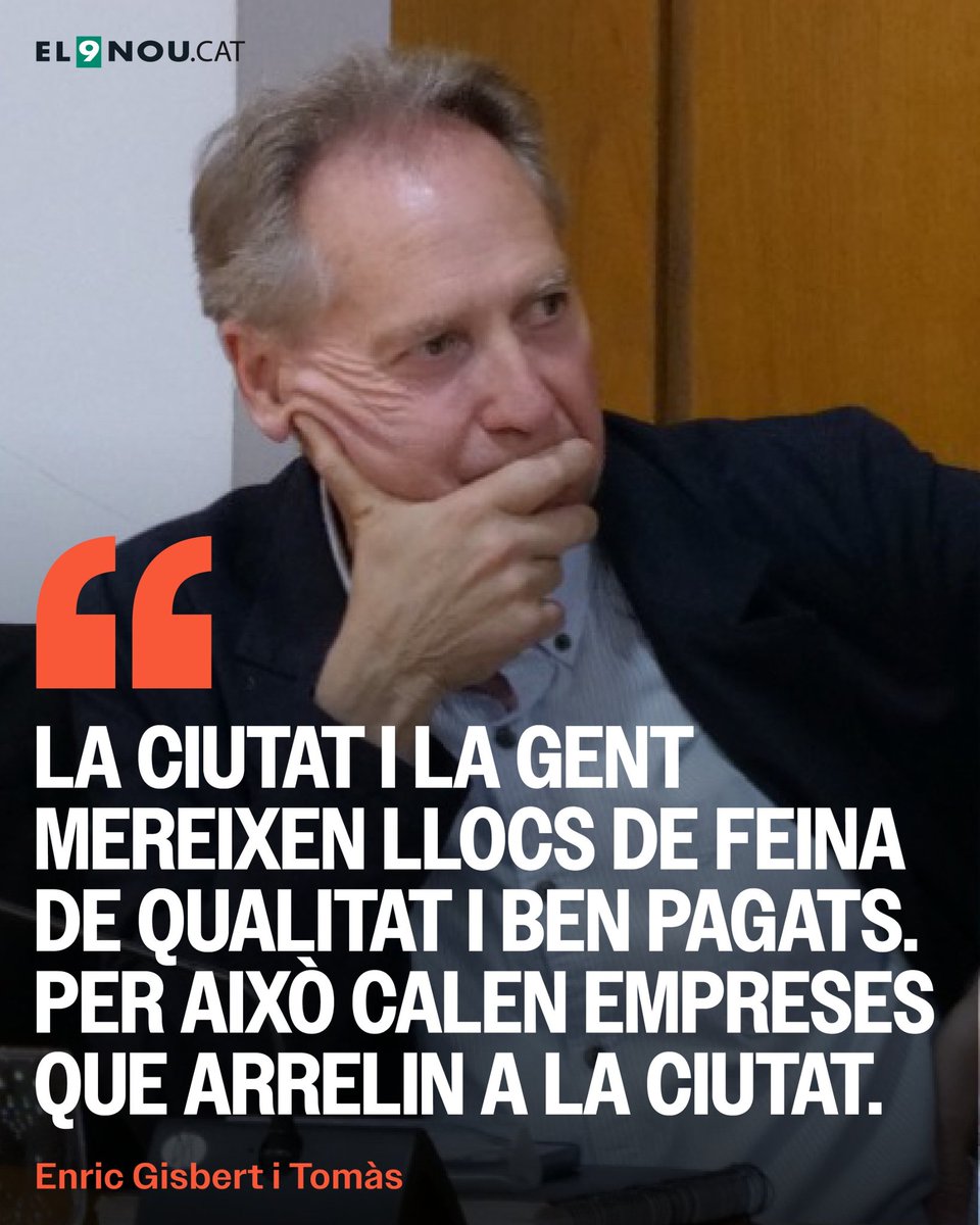 ERCGranollers's tweet photo. Com haurien de ser els polígons del #Granollers del futur?

Davant de l'avenç de la logística, que té poc arrelament i feines de baixa qualitat, cal dotar la nostra ciutat d'una política industrial sòlida i de sectors de futur 

Llegeix l'article de l'@EnricGisbert al @el9nou_vor https://t.co/X2pg3P2ju9