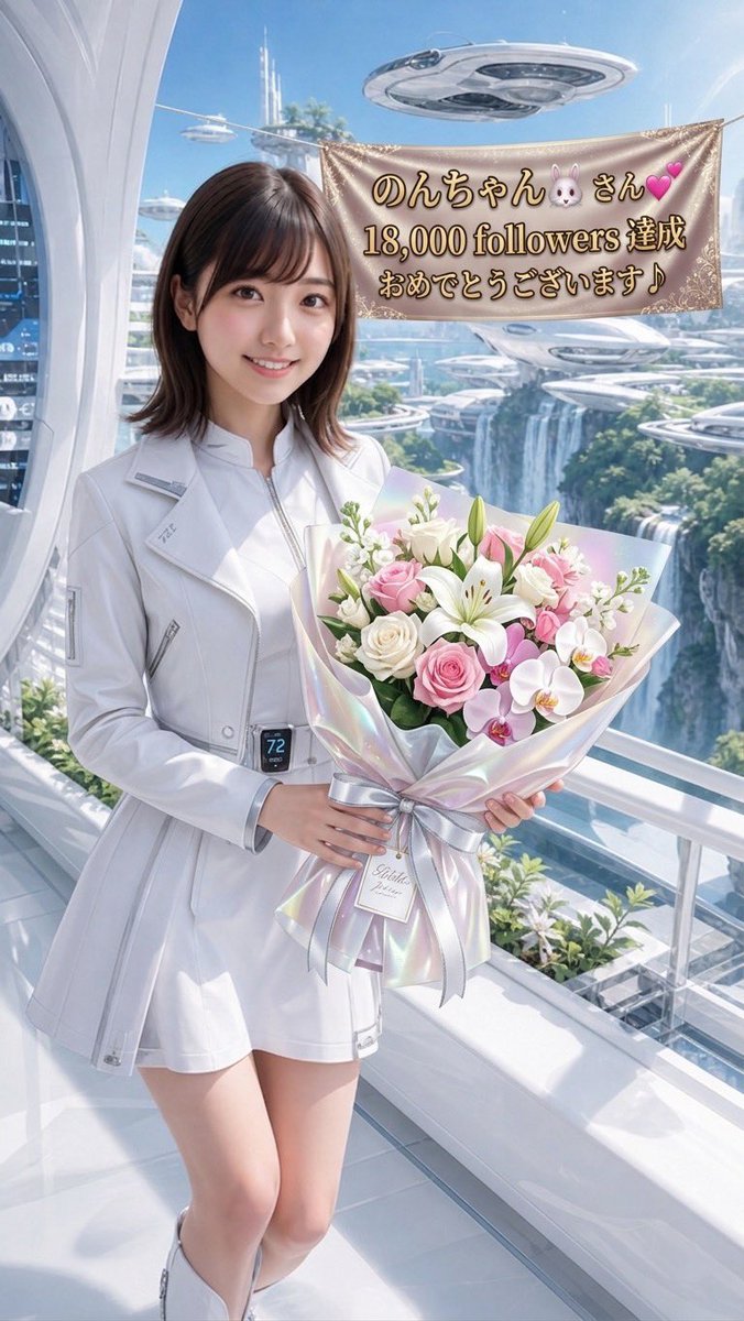 のんちゃん🐰さん💕 ㊗️フォロワー18,000人達成㊗️ おめでとうござい