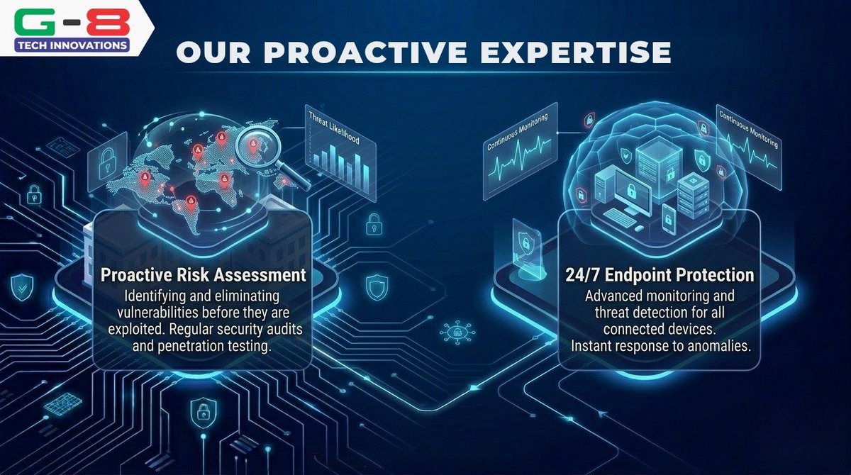 g8tech_ng's tweet image. Is your company's Data as safe as you think??
Secure your organization's assets with G8 Tech Innovations #innovation #technigeria #secure