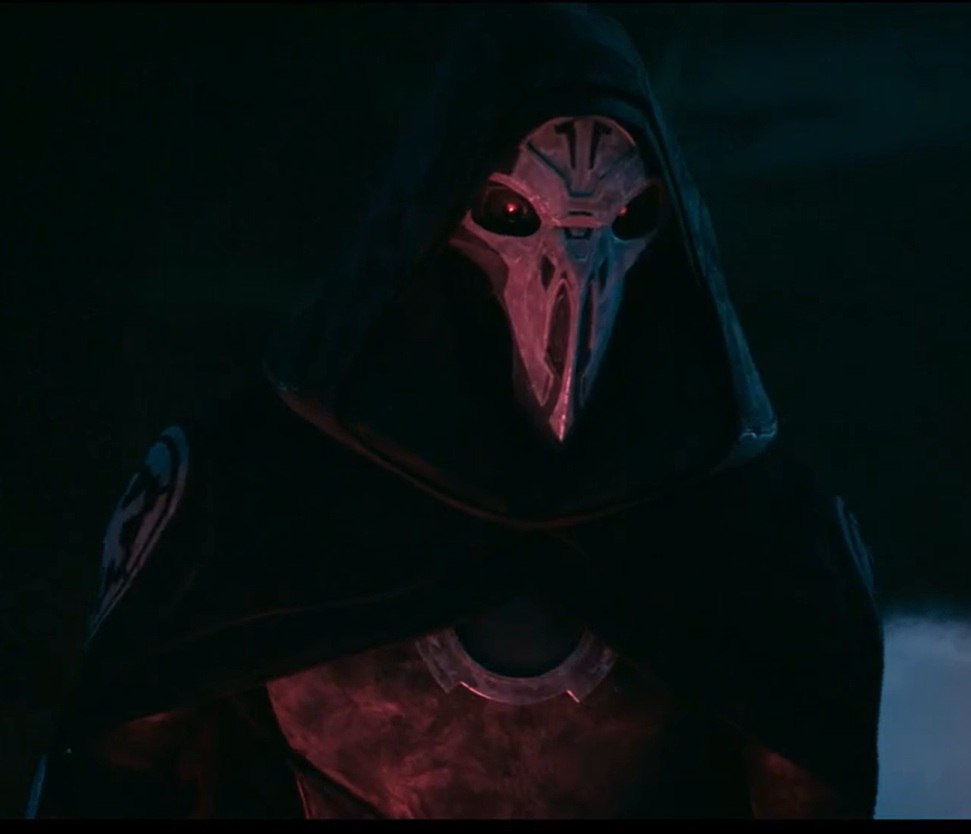 Dante2M's tweet photo. Ну и в догонку вопрос: какого хрена Жнец из Overwatch делает в ЗВ?

#StarWars #Overwatch https://t.co/t79LWBp3XO