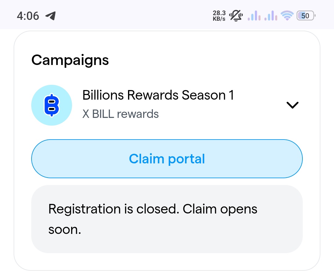 Hello <a href="/billions_ntwk/">Billions</a> 
$BILL is Listed Many Exchange But Community is Not Show Claim Option. 

if you Don't Know About Community. I can Remainder Again. Because Many User Work #Billions Network But Now Airdrop Time is Community Zero. 

That Based Every Project is Lost his Usecase.