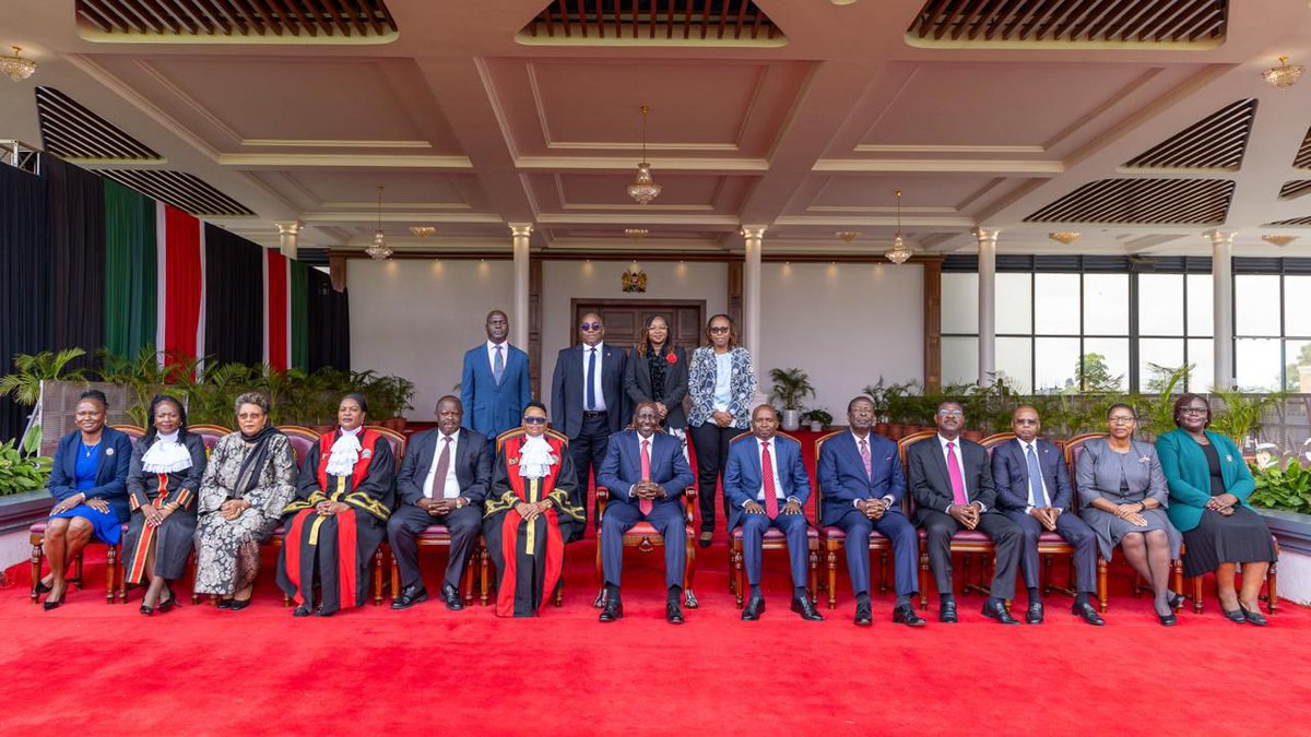 WilliamsRuto's tweet photo. All these appointments carry with them great authority and consequence, and with such distinction comes an equally profound responsibility to uphold integrity, accountability, and service to the people.

We extend sincere congratulations to all the newly appointed judges. May you discharge your duties with fairness, independence, and the highest standards of professional excellence, ever mindful of the trust reposed in you by the nation and the region.