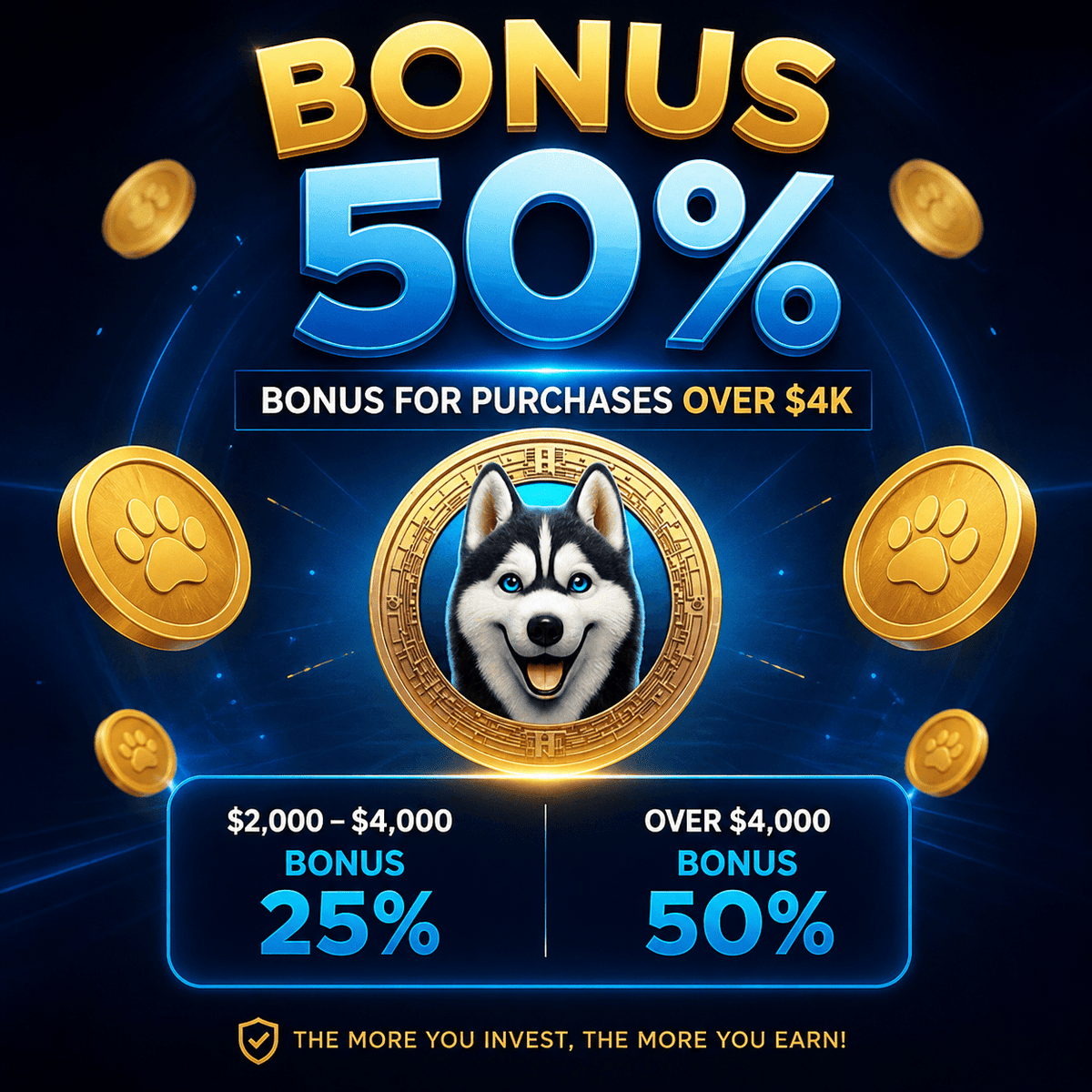 hexydog's tweet image. New presale bonus is now live.

Buy $2,000+ and receive a 25% bonus.
Buy $4,000+ and receive a 50% bonus.
Limited allocation available.

Secure your position before the next stage.

hexydog.com

#Crypto #Presale #Web3 #ETH #Altcoins