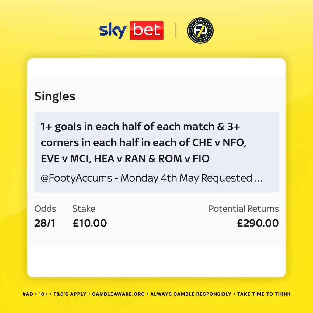Footy Accumulators tweet media