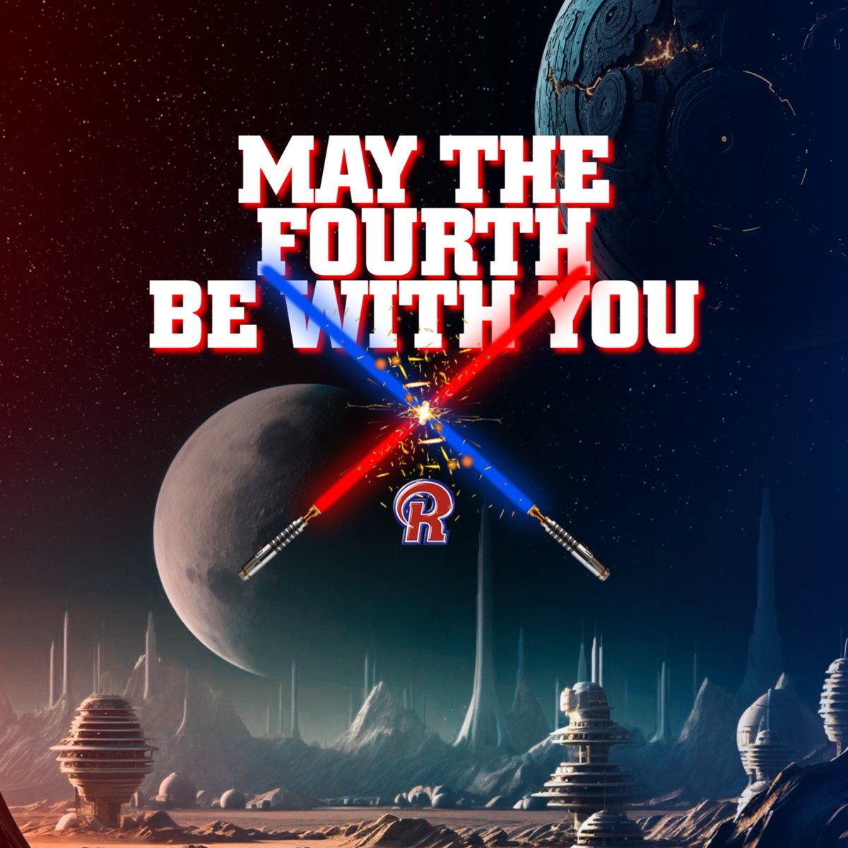 MAY THE FOURTH BE WITH YOU!

#StarWarsDay