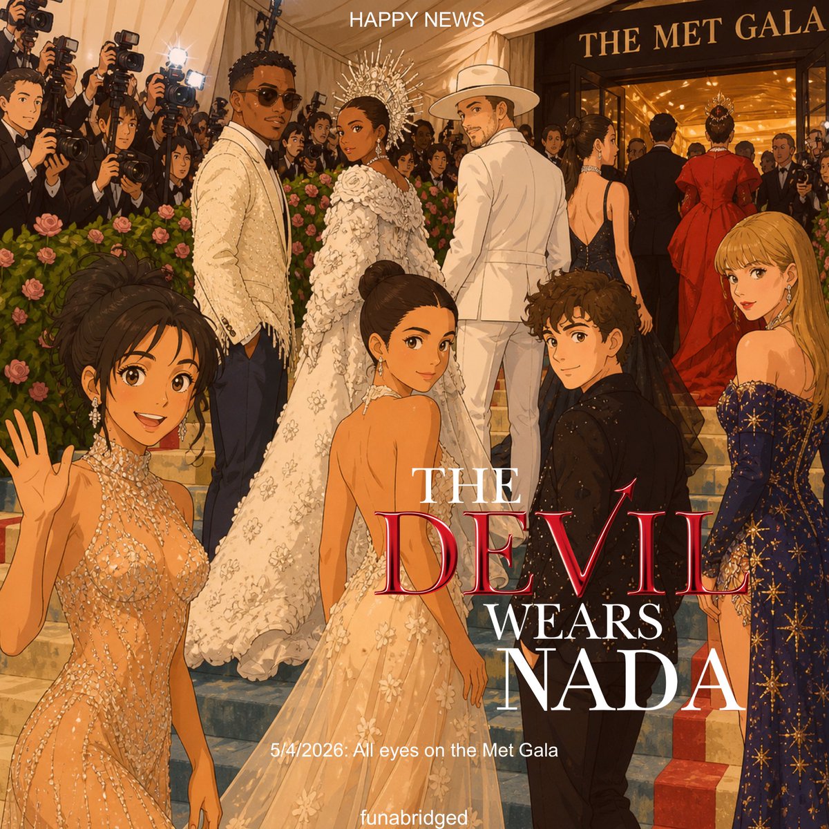 funabridged's tweet photo. All eyes on the #MetGala #met #funabridged https://t.co/BdV3fs1c9E