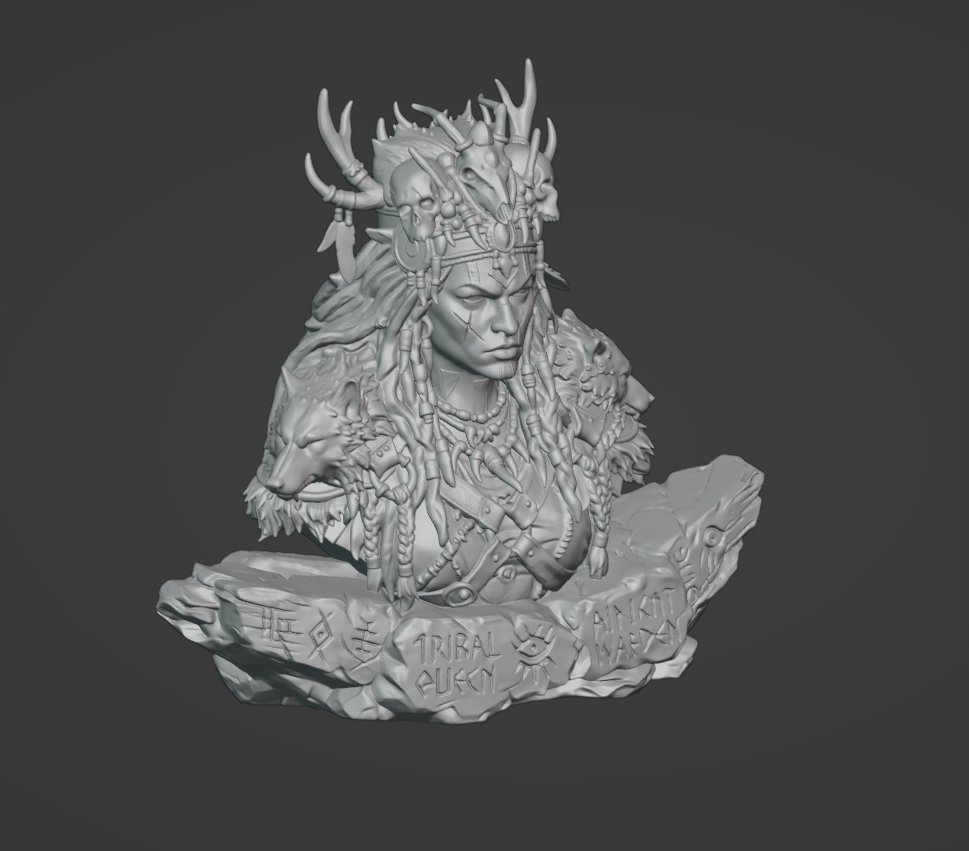 Hiks3DStudio's tweet image. Ancient Tribal Matriarch Spirit Shaman Bust STL

High-detail collectible designed for resin 3D printing and display.

Get it here:
 cults3d.com/en/3d-model/ar…
Commissions Open
WA: +923076169178
Email: hamzaisrarkhalid@gmail.com

#3dprinting #stl #resinprinting