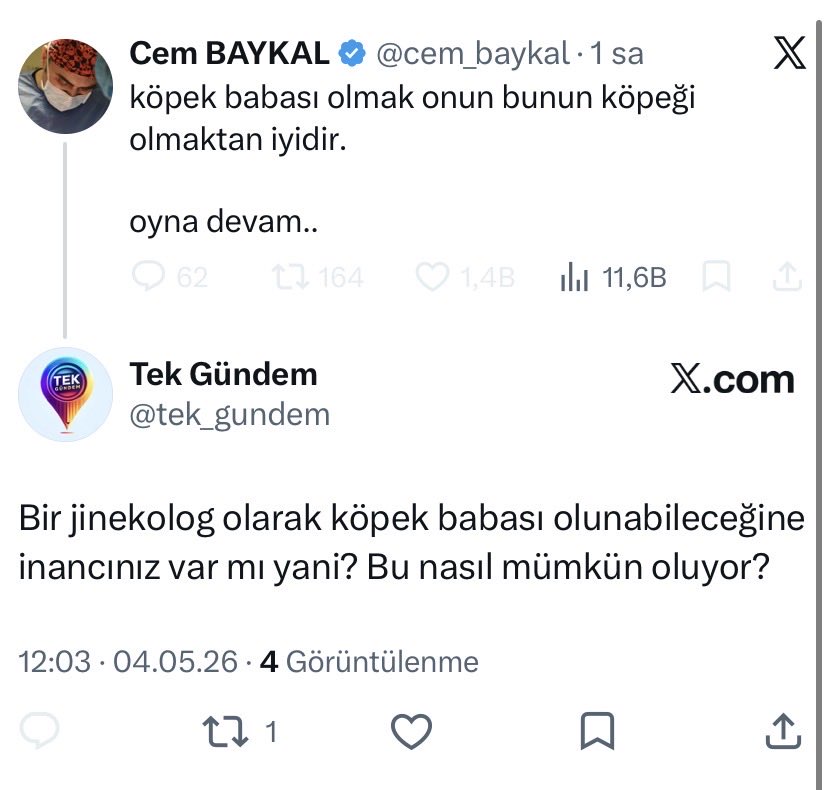 Tek Gündem tweet media