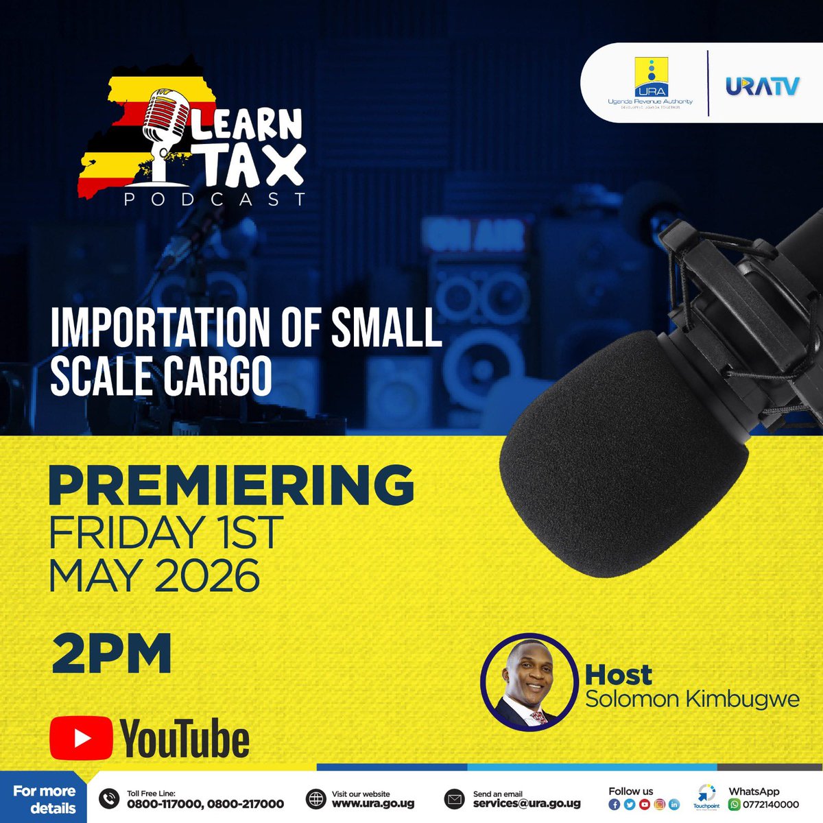 MbahoJoshua's tweet image. #ICYMI on Friday, it’s available to watch via our YouTube channel on #URATV.

Link 🔗 👉 youtu.be/eoyZ8sxVTxo

#FfeBanno