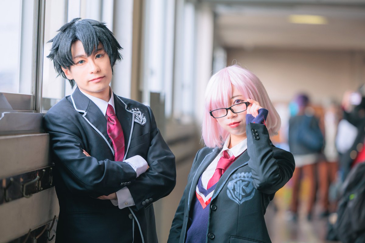 Fate/GrandOrder 不可逆廃棄孔イド 学生服風 コスプレ FGO cosplay 不可逆廃棄孔イド / 折田 📸 ぎんくさん #fgo好きな人と