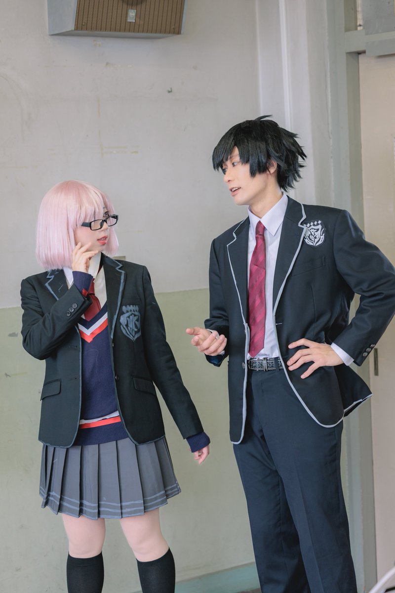 Fate/GrandOrder 不可逆廃棄孔イド 学生服風 コスプレ cosplay コスプレ Fate/GrandOrder 不可逆廃棄孔イド ぐだ男 キリエ