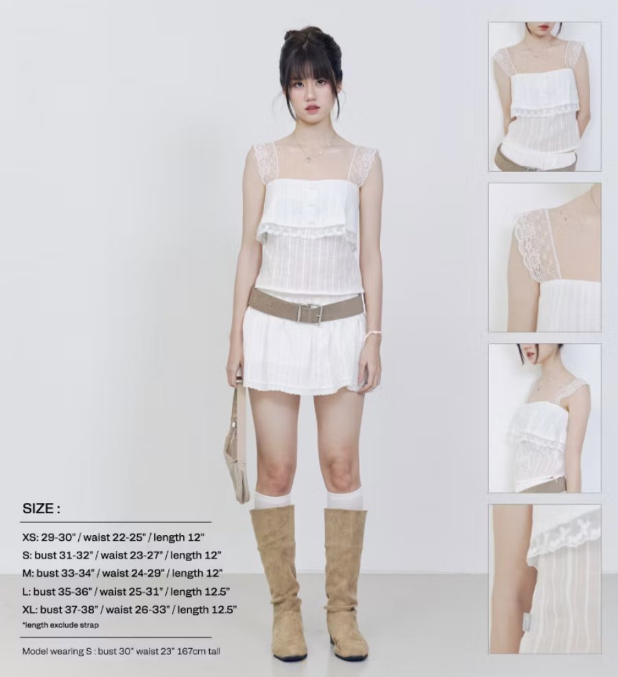 ส่งต่อ melt.inmoments รุ่น bloom top SIZE L 
🌟 360 รส (from 720) 
— ใส่ครั้งเดียว
💌 dm ดูรูปพตได้ค่ะ
#ส่งต่อเสื้อผ้า #ส่งต่อเสื้อผ้ามือสอง #meltinmoments