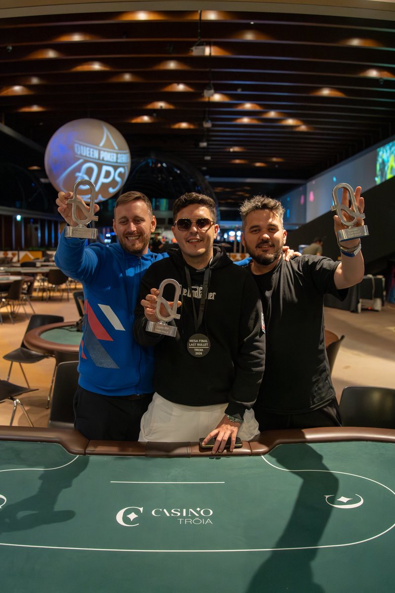QueenPokerEvent's tweet photo. El equipo de TEAM PRO QPS ha dado la talla en esta segunda etapa de esta temporada 
Consiguiendo: 
☑️ @antonioramon.hdz  WINNER WELCOME
☑️@chakee699 MESA FINAL MAIN EVENT 
☑️@franky WINNER LAST BULLET 
☑️@braisinhogb JUGADOR MVP TROIA

👏🏻👏🏻MENUDO EQUIPAZO TENEMOS👏🏻👏🏻 https://t.co/ZS7x7N9sXo