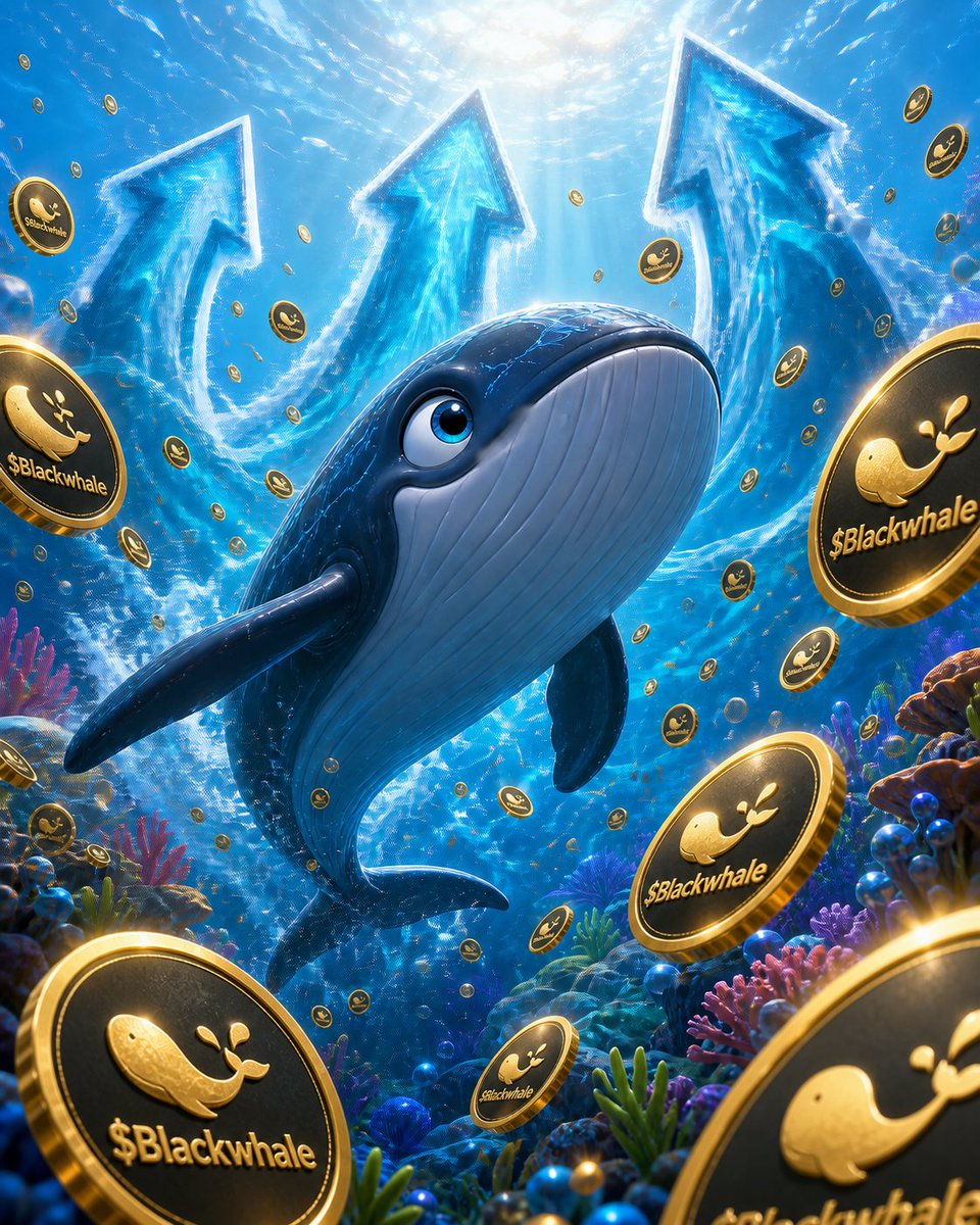 SLIMB_SOL's tweet photo. @CoinMarketCap The $blackwhale coin still has strong upside potential during altseason, as its relatively low market cap allows for more aggressive growth compared to larger assets. CA:(8y45AJzCUBSZL1UDFQRzCKovQBLQFudBrpPeg5yNpump) https://t.co/iZ4kSc82UU