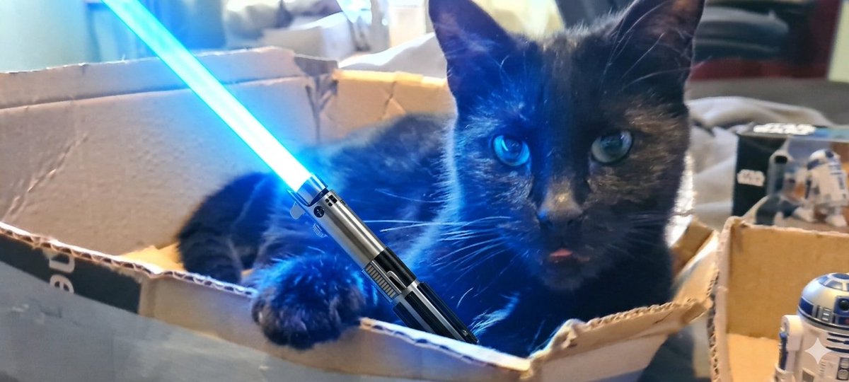 StacyDraper9's tweet photo. A very happy 7th birthday to our beautiful Marlow 🎂 🥳 🎉 🎈 🎁 🎊 
We love you so much, precious boy 😻❤️😽🐈‍⬛🐾🖤🖤🖤🖤🖤🖤🖤
Happy new week, everyone. Hope you all have a wonderful Bank Holiday 😊🙏❤️
And May the 4th be with you 😹😹😹

#CatsOfTwitter
#CatsOfX https://t.co/Yzf2KYosBR