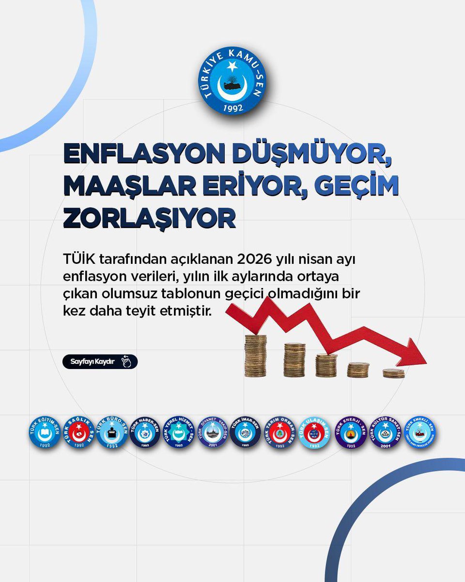 turkegitimsen's tweet photo. ENFLASYON DÜŞMÜYOR, MAAŞLAR ERİYOR, GEÇİM ZORLAŞIYOR https://t.co/zmSLhXmk1S