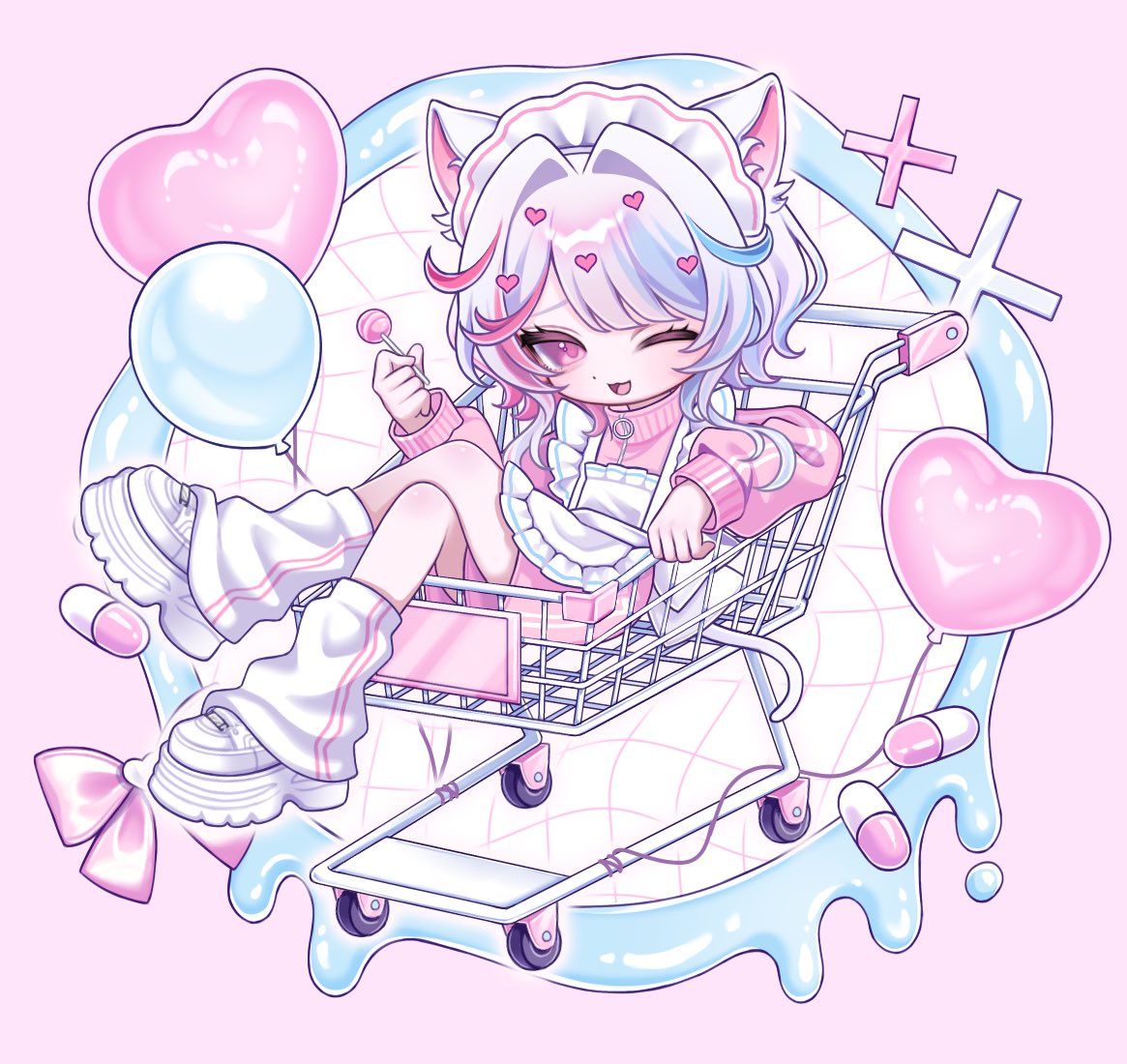 野ラ猫。🐱🍼🤍5/24(日)デザフェス tweet media