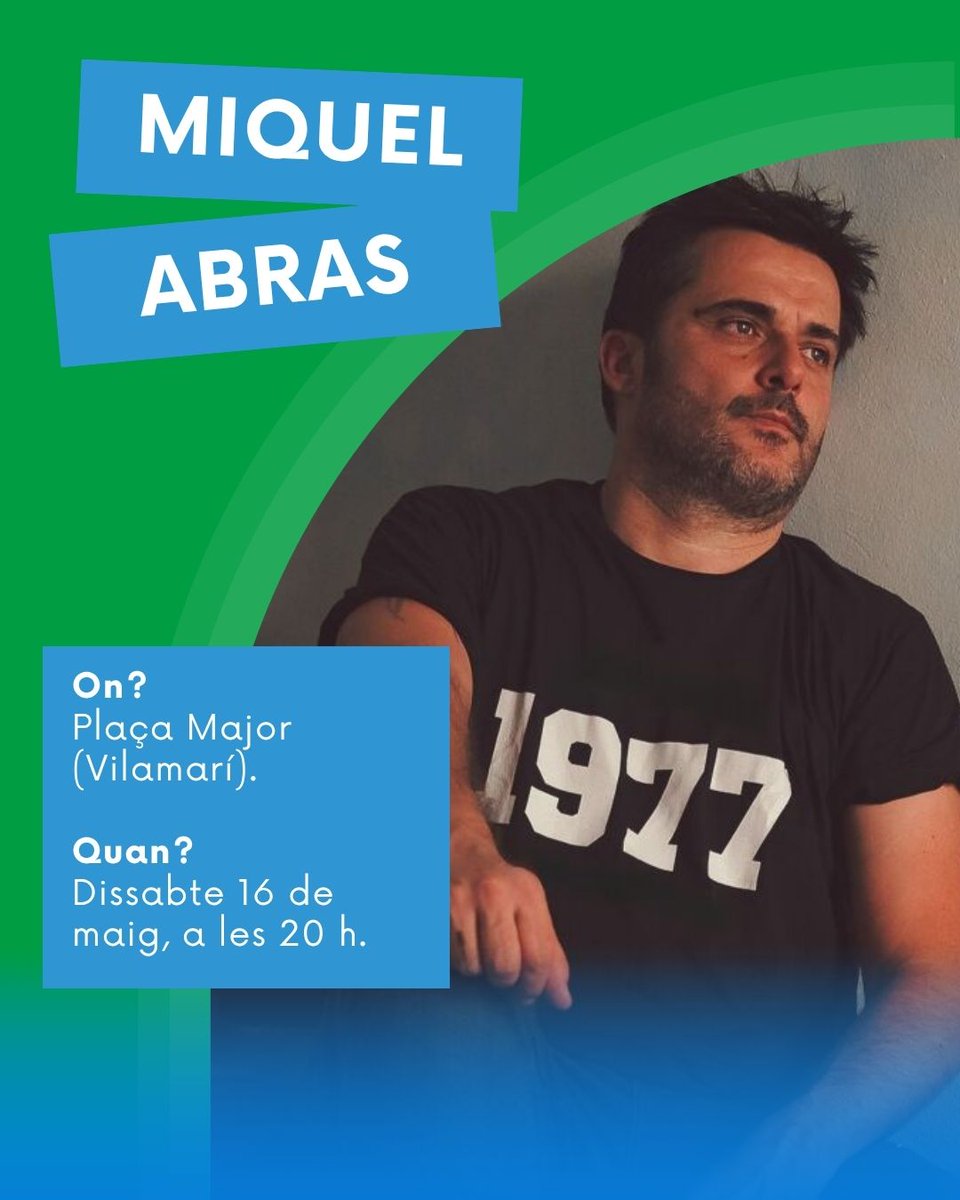 campesponella's tweet photo. No trigarem a tenir dos concertassos més del #FestivalRecòndit a prop! El 15 de maig a les 21 h, Max Navarro a Camós; i el 16 a les 20 h, Miquel Abras a Vilamarí! 🎶 Aneu pensant les nits que passareu al #CàmpingEsponellà amb la nostra oferta especial: https://t.co/bQiRYHM4UG 👏🏻 https://t.co/GQ48ImVHM8