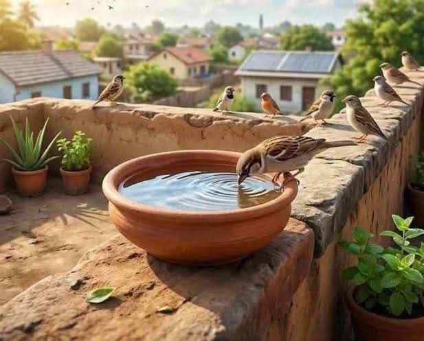 Xaidi_Jee's tweet image. گھر میں ہیں تو گھر میں رہیں
آفس میں ہیں تو آفس میں رہیں
اگر ہوسکے تو اپنے گھر آفس کے باہر اک پانی کا بھرا کونڈا رکھ دیں
زیادہ استطاعت ہو تو گھر یا آفس کے باہر پانی کا کولر رکھ دیں
جاندار کا خیال رکھیں
اللہ آپکا بہترین خیال رکھے گا۔
#StayHydrated