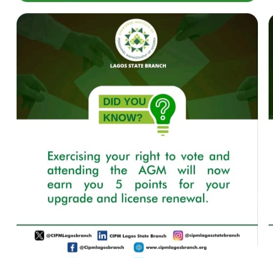 CIPM LAGOS BRANCH tweet media