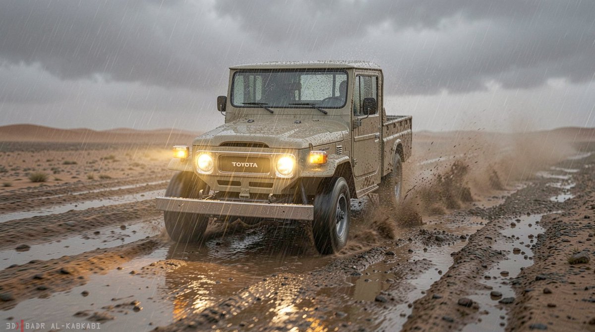 badr3d010's tweet image. Toyota Land Cruiser J40 Pickup
#3D #AI #Design