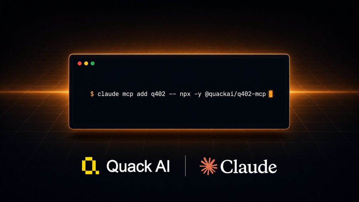 Quack AI tweet media