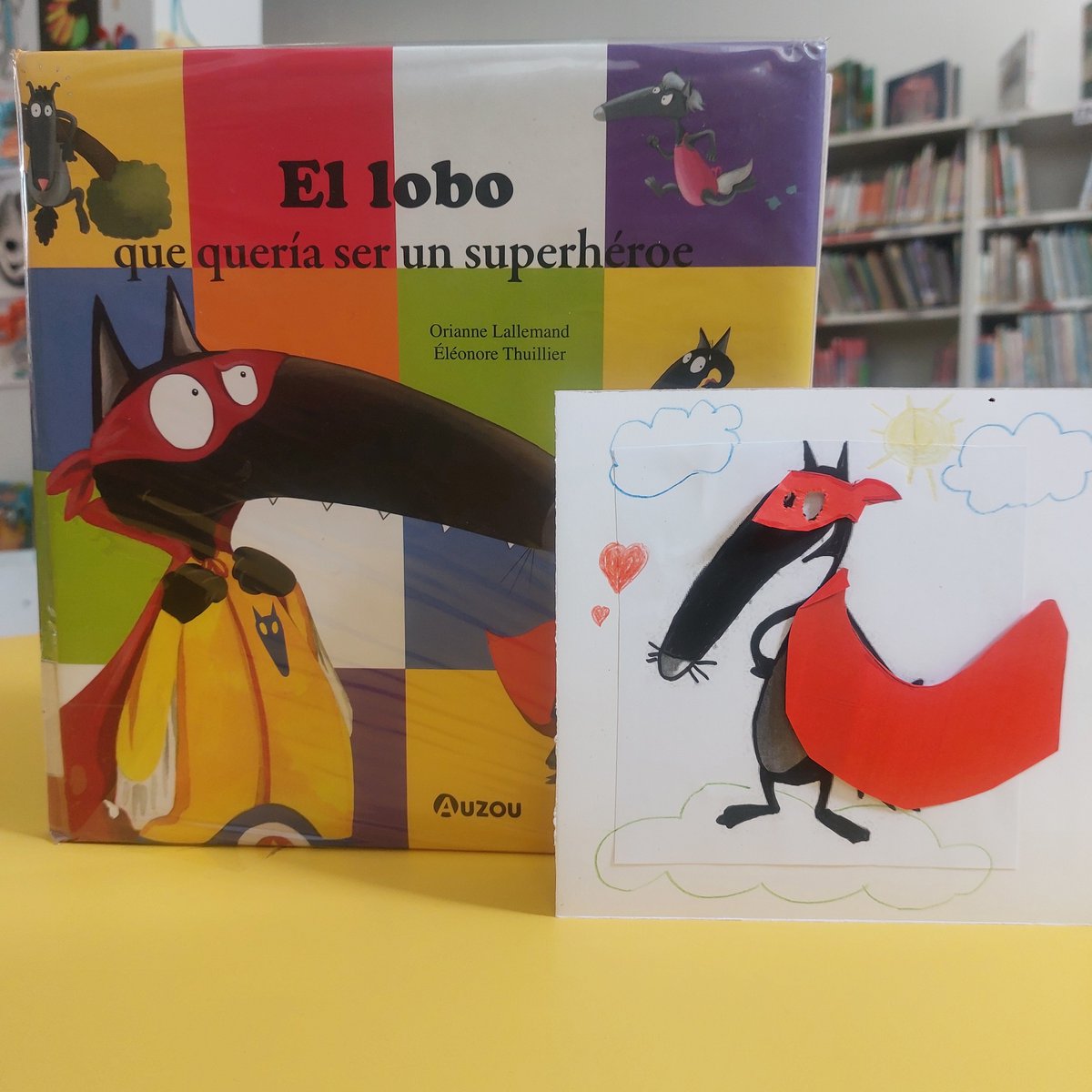 biblecrac's tweet image. 📢"El lobo que quería ser un superhéroe" Para niños y niñas de 4 a 8 años. Y después taller para confeccionar al protagonista de nuestro #Cuentacuentos de la semana. Mañana a las 18.00 horas en las sala infantil de la #Biblioteca
#Palencia