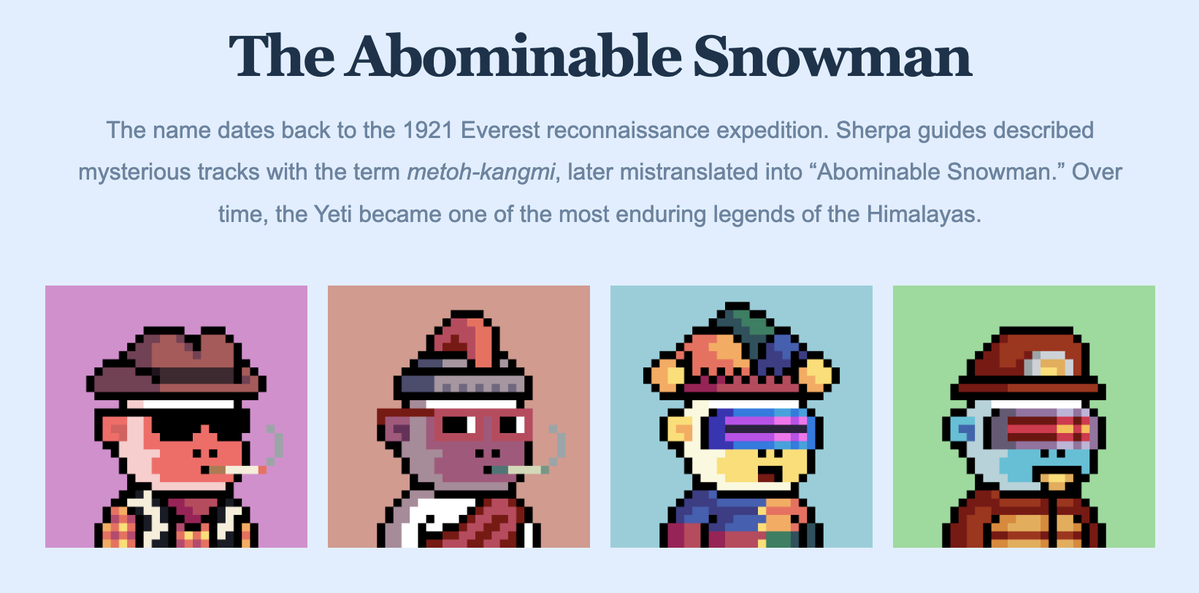 Wen Yeti Club tweet media