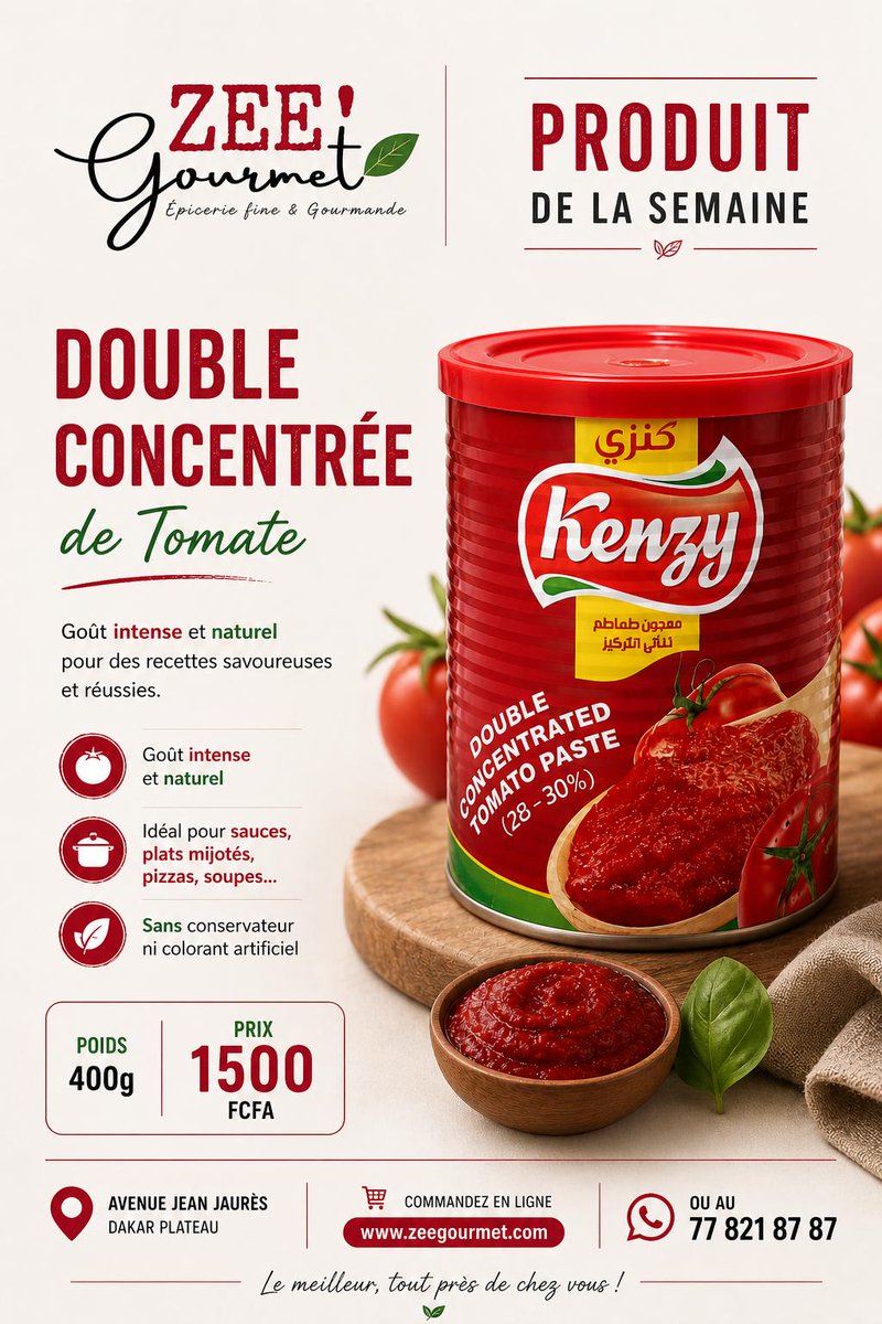 ZeeGourmet's tweet photo. Votre produit de la semaine https://t.co/ahJRwK4WYF
