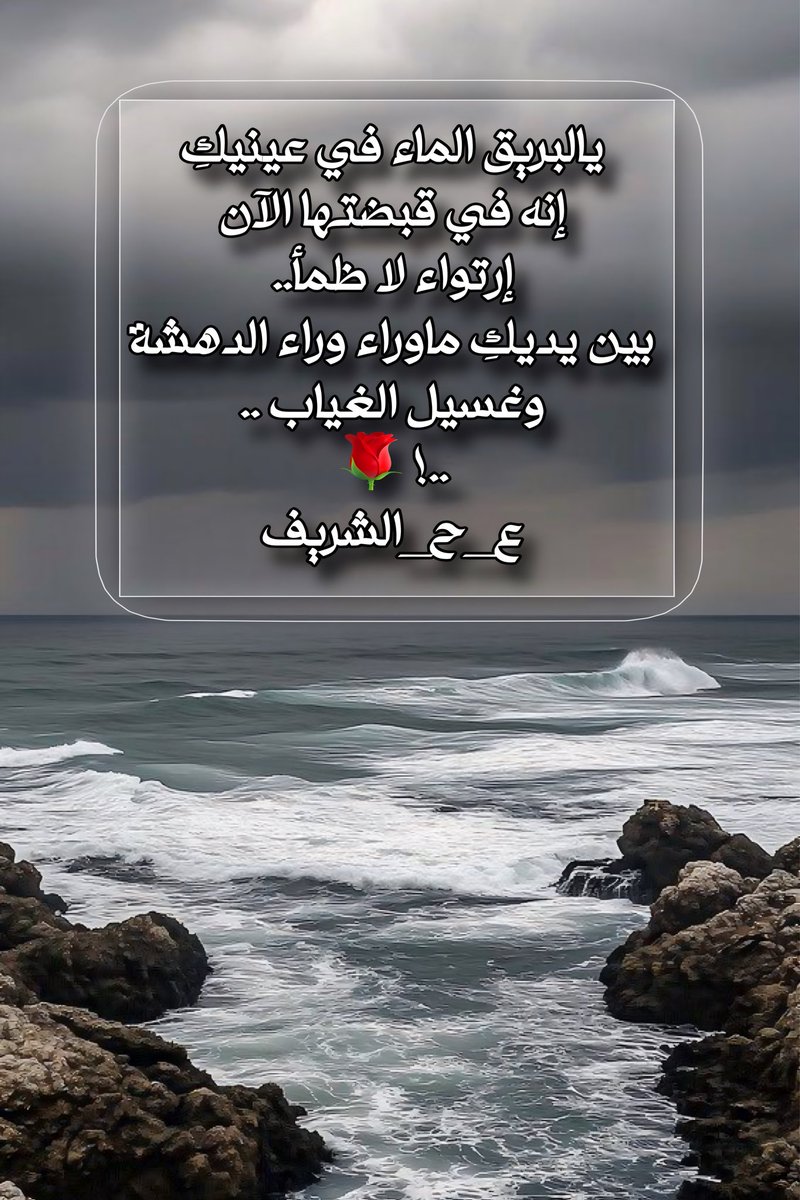 جميل الشريف tweet media