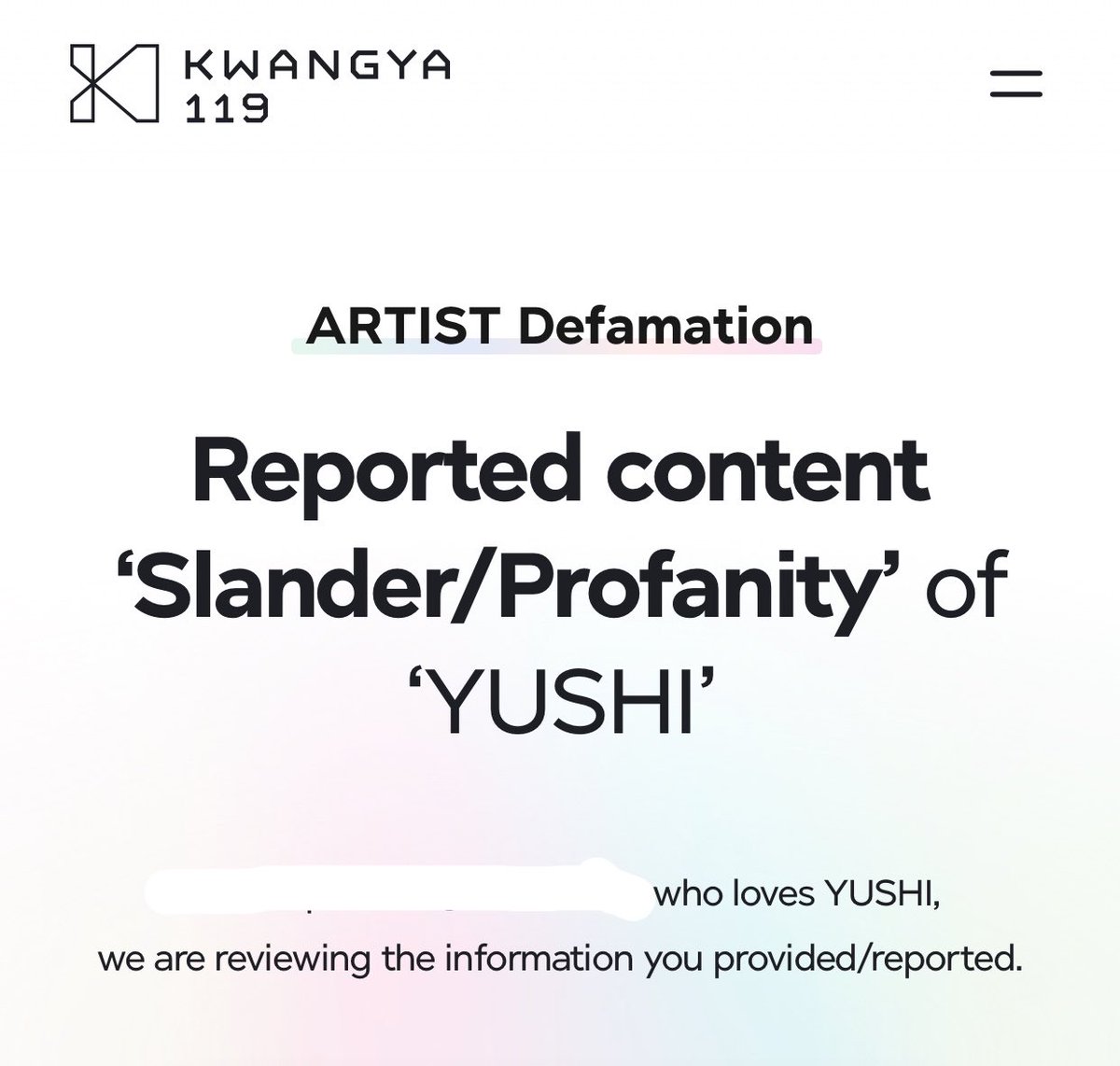 yushilovesramen's tweet photo. This is an open reminder to all fans who genuinely care for ⭐️ and are committed to protecting him: Please be mindful of how you respond and react during this time. Not every single post deserves attention and with engaging with a very harmful content whether by clicking, sharing, and retweeting could only amplifies its reach. Instead we really need to focus by submiting accounts and posts to @PROTECTYUSHI for verification, and continue filing reports through Kwangya 119 using the provided templates and guidelines.
