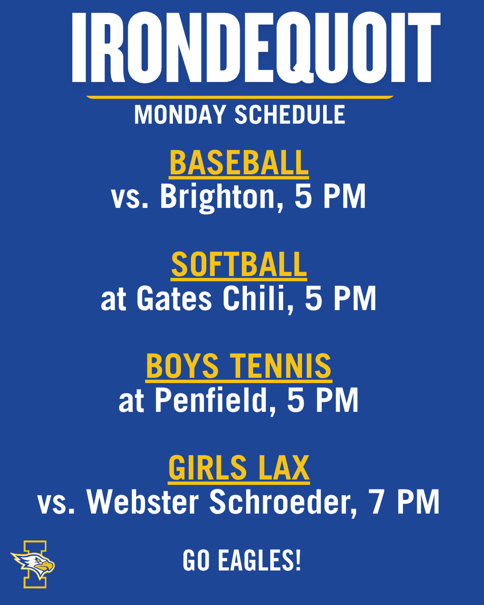 Irondequoit High School Athletics tweet media