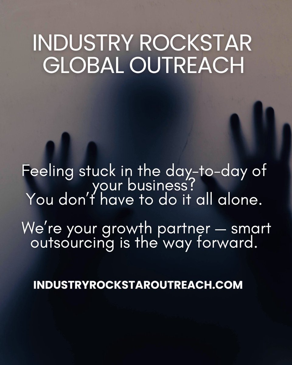 IRGOutreach's tweet image. Let’s take the next step and create a plan designed to move your business forward—starting now. Call us - industryrockstaroutreach.com 
#outreach #outsource #virtualassistant #leadgeneration #socialmediamarketing #socialmedia #socialmediagrowth #jointventurecalling @industryrock