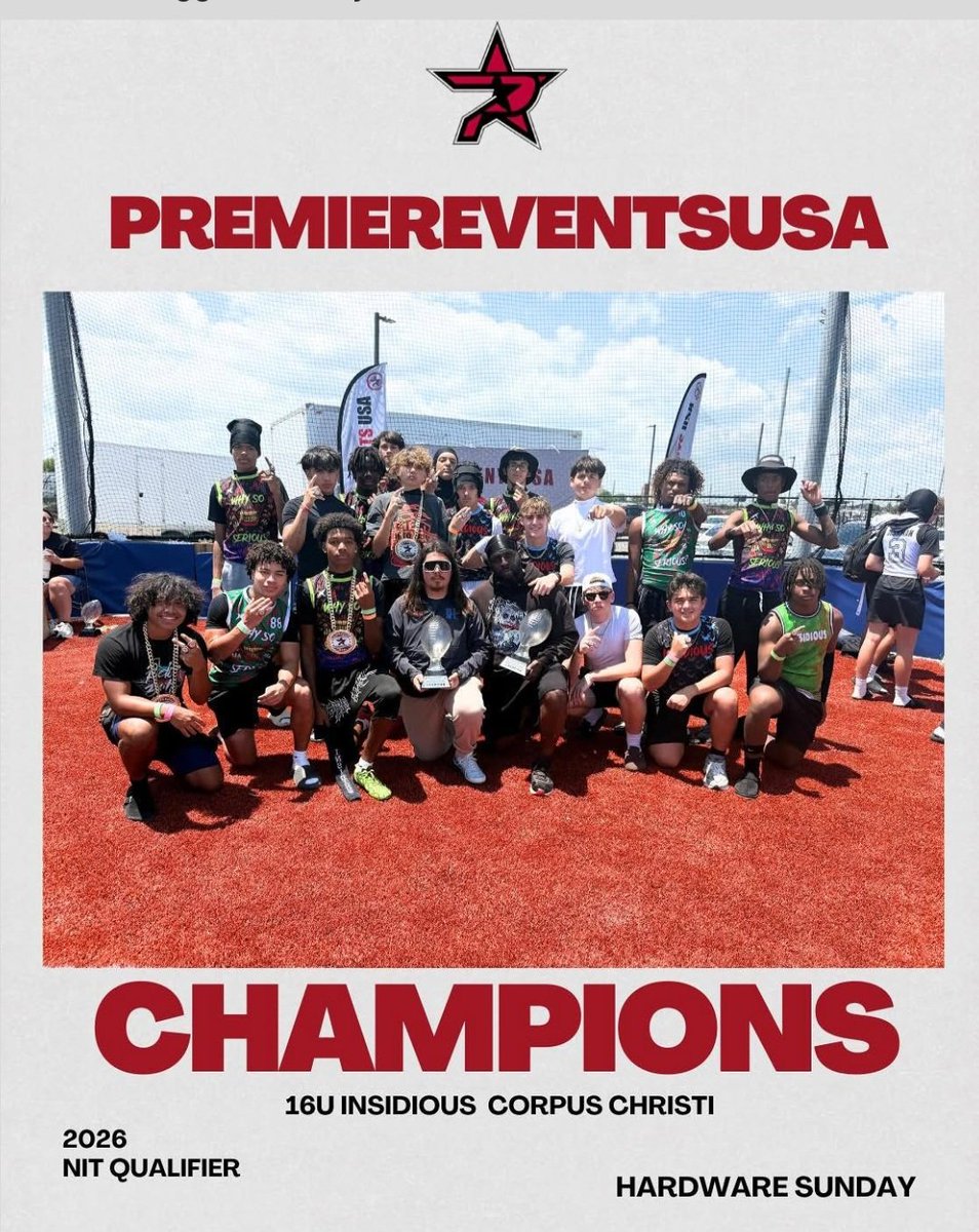 adrianhcastillo's tweet image. 15u and 16u Championships! And the team earned a bid to nationals! @AustinMenner @INSIDIOUS7v7 @PremierEventsU2 #football #7v7 #AGTG