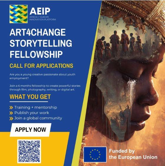 havenfoundation's tweet image. Art4Change Storytelling Fellowship 2026 for Young Creatives

hafug.org/art4change-sto…

Young creatives with a #Passion for #storytelling &amp;amp; a commitment to documenting youth #innovation are invited to #ApplyNow.