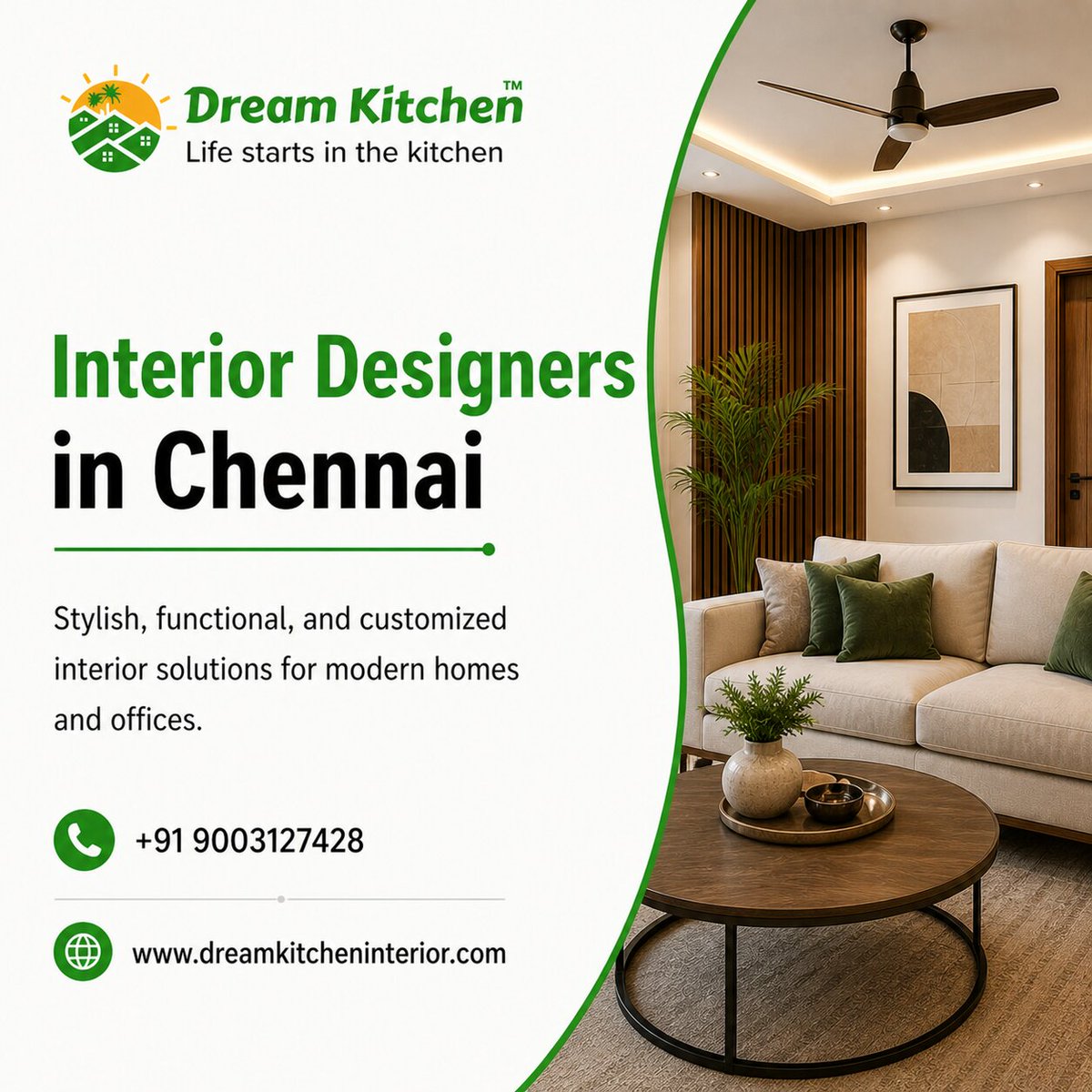 Dream_Modular's tweet image. At Dream Kitchen Interior, we blend style, comfort, and functionality to create interiors that truly reflect your personality. 

#InteriorDesignChennai #HomeInteriors #ModernLiving #DreamKitchenInterior #LuxuryInteriors #ChennaiHomes #InteriorDesignIdeas #HomeDecor