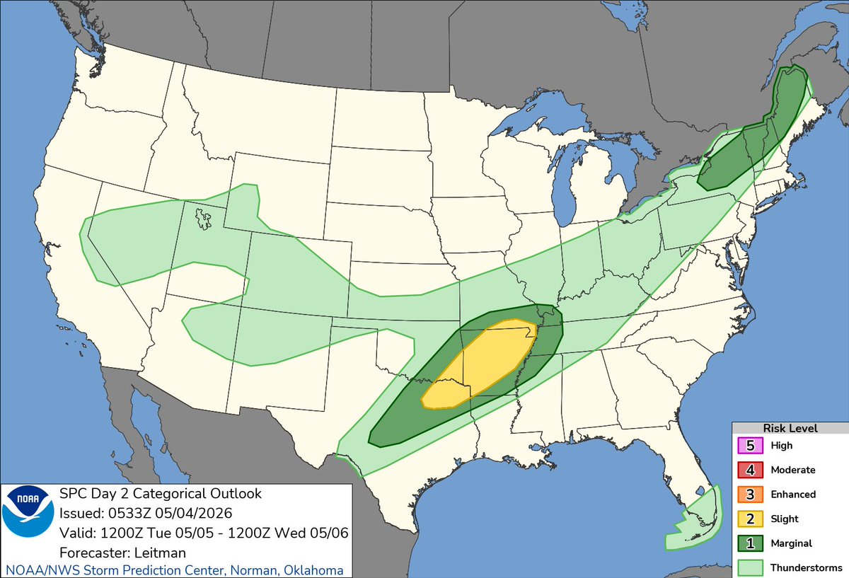 NWS Storm Prediction Center tweet media