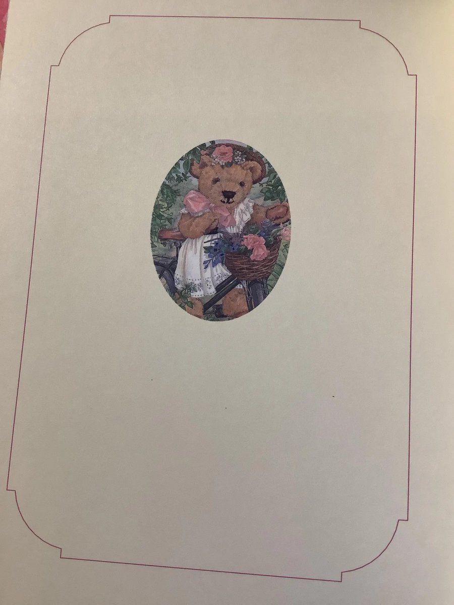 WatsonsVintage's tweet image. Happy #BankHoliday Monday to all at #EarlyBiz I LOVE this RARE Vintage Circa 1990s Mum Birthday Card ADORABLE 'Bengry Bears' Teddy Bear on Bicycle Design by Sarah Bengry. The card is decorated inside too! Your #TeddyBear Lover #Mum will treasure this etsy.me/4d0KBtX via