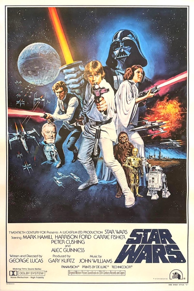 xaviculture's tweet image. May the 4th Be With You. 🌟
Star Wars. 1977. $11M budget. $775M worldwide.
Changed cinema forever.
John Williams. ILM. George Lucas.
49 years later the phrase still travels the galaxy.
#MayThe4thBeWithYou #StarWars #Cinema
#MaytheFourthbewithYou